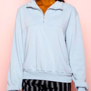 BRANDY MELVILLE OS quarter zip